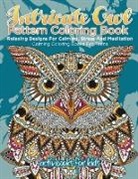 Activibooks For Kids - Intricate Owl Pattern Coloring Book