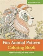 Activibooks For Kids - Fun Animal Pattern Coloring Book - Pattern Coloring For Kids Edition