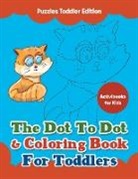 Activibooks For Kids - The Dot To Dot & Coloring Book For Toddlers - Puzzles Toddler Edition