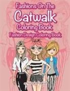 Activibooks For Kids - Fashions On The Catwalk Coloring Book