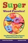 Activibooks For Kids - Super Word Puzzles! Easy Word Search, Word Games & Crossword Puzzles For Kids - Puzzles 8 Year Old Edition