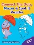Activibooks For Kids - Connect The Dots, Mazes & Spot It Puzzles - Puzzle 8 Year Old Edition