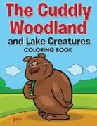 Activibooks For Kids - The Cuddly Woodland and Lake Creatures Coloring Book