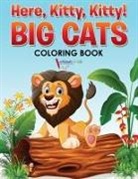 Activibooks For Kids - Here, Kitty, Kitty! Big Cats Coloring Book