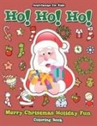 Activibooks For Kids - Ho! Ho! Ho! Merry Christmas Holiday Fun Coloring Book