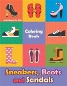 Activibooks For Kids - Sneakers, Boots and Sandals Coloring Book