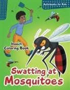 Activibooks For Kids - Swatting at Mosquitoes Insect Coloring Book