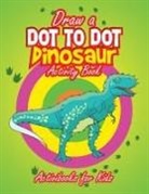 Activibooks For Kids - Draw a Dot to Dot Dinosaur