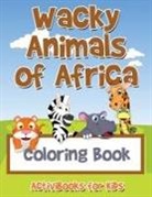 Activibooks For Kids - Wacky Animals of Africa Coloring Book
