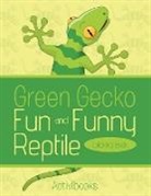 Activibooks - Green Gecko Fun and Funny Reptile Coloring Book