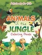 Activibooks For Kids - Animals in the Jungle Coloring Book