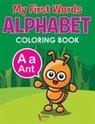 Activibooks For Kids - My First Words Alphabet Coloring Book
