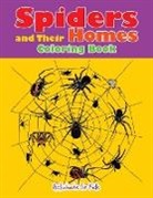 Activibooks For Kids - Spiders and Their Homes Coloring Book