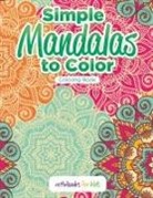Activibooks For Kids - Simple Mandalas to Color Coloring Book