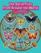 Activibooks For Kids - The Butterflies From Around the World Coloring Book