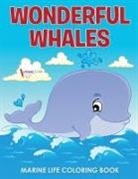 Activibooks For Kids - Wonderful Whales Marine Life Coloring Book