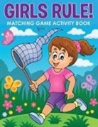 Activibooks For Kids - Girls Rule! Matching Game Activity Book