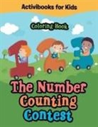 Activibooks For Kids - The Number Counting Contest Coloring Book