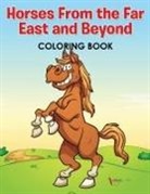 Activibooks For Kids - Horses From the Far East and Beyond Coloring Book