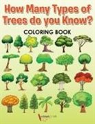 Activibooks For Kids - How Many Types of Trees do you Know? Coloring Book