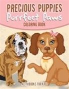 Activibooks For Kids - Precious Puppies Purrfect Paws Coloring Book