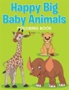 Activibooks For Kids - Happy Big Baby Animals Coloring Book