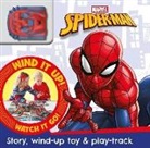 Igloobooks - Marvel Spider-Man: Busy Board with Wind-Up Car & Track [With Toy]
