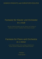 Ludwig van Beethoven, Hinrich Rodatz, Christoph Rolfes - Fantasie für Klavier und Orchester in c-moll