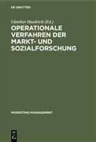 Günthe Haedrich, Günther Haedrich - Operationale Verfahren der Markt- und Sozialforschung