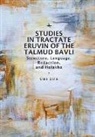 Uri Zur - Studies in Tractate Eruvin of the Talmud Bavli