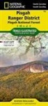 National Geographic Maps, National Geographic Maps - Trails Illust - Pisgah Ranger District, Pisgah National Forest, North Carolina, USA Outdoor Recreation Map