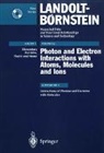 Interactions of Photons and Electrons with Molecules
