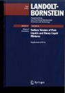 Christian Wohlfarth, M. D. Lechner - Surface Tension of Pure Liquids and Binary Liquid Mixtures