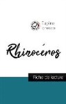Eugène Ionesco - Rhinocéros de Ionesco (fiche de lecture et analyse complète de l'¿uvre)