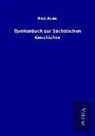 Paul Arras - Quellenbuch zur Sächsischen Geschichte