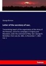 George Brinton - Letter of the secretary of war,