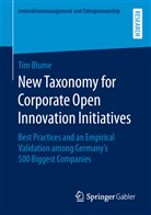 Tim Blume - New Taxonomy for Corporate Open Innovation Initiatives