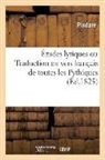 Pindare, Jean-Louis Vincent - Etudes lyriques ou traduction en