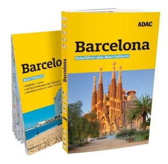 Julia Macher - ADAC Reiseführer plus Barcelona - Mit Maxi-Faltkarte und praktischer Spiralbindung
