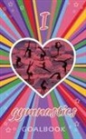 Dream Co Publishing - I Love Gymnastics Goalbook Journal (purple/stripes cover #4)