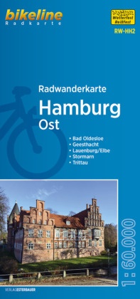  Esterbauer Verlag, Esterbaue Verlag - Bikeline Radwanderkarte Hamburg Ost - Bad Oldesloe - Geesthacht - Lauenburg/Elbe - Stormarn - Trittau, 1:60.000, wetterfest/reißfest, GPS-tauglich mit UTM-Netz
