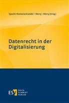 Louisa Specht-Riemenschneider, Nikol Werry, Nikola Werry, Susanne Werry - Datenrecht in der Digitalisierung