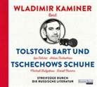 Wladimir Kaminer, Wladimir Kaminer - Tolstois Bart und Tschechows Schuhe, 4 Audio-CD (Hörbuch)