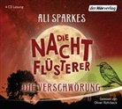 Ali Sparkes, Oliver Rohrbeck - Die Nachtflüsterer - Die Verschwörung, 4 Audio-CD (Audiolibro)