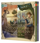 Mark Twain, Udo Wachtveitl - Die Abenteuer von Tom Sawyer und Huckleberry Finn, 6 Audio-CD (Audio book)