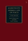 John Bell, Professor John Bell, Andre Janssen, André Janssen, Andre (Radboud University Janssen, Basil S Markesinis... - Markesinis's German Law of Torts