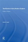 Sandra Logan, Logan Sandra - Text/events in Early Modern England