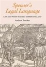Andrew Zurcher - Spenser's Legal Language