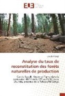 Claude Ntanga - Analyse du taux de reconstitution des forêts naturelles de production