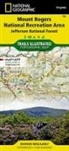 National Geographic Maps, National Geographic Maps, National Geographic Maps - Trails Illust - Mount Rogers National Recreation Area Map [Jefferson National Forest]